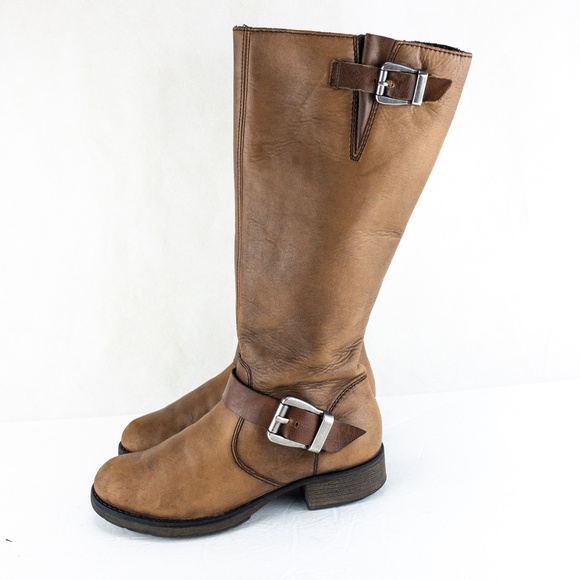 Reiker Shoes - Reiker Brown fleece-lined rider boots Size 7
